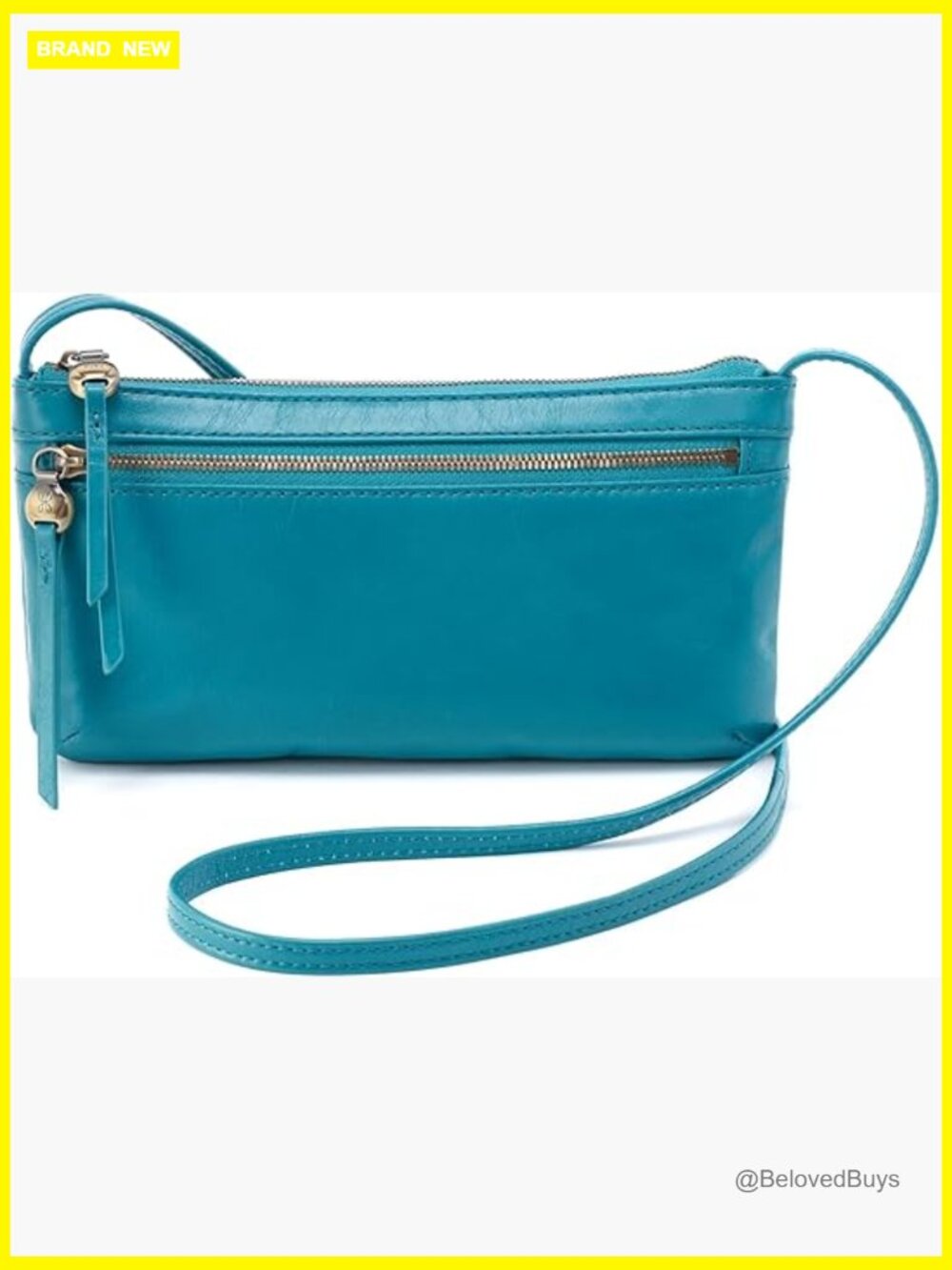 Mini Pebble Leather Crossbody Bag with Zip Pocket